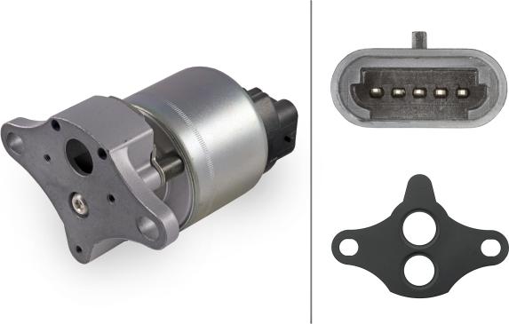 HELLA 6NU 010 171-761 - Клапан возврата ОГ abcparts.ee