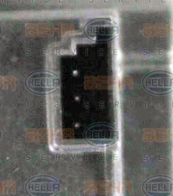 HELLA 6NW 351 345-181 - Регулировочный элемент, смесительный клапан abcparts.ee