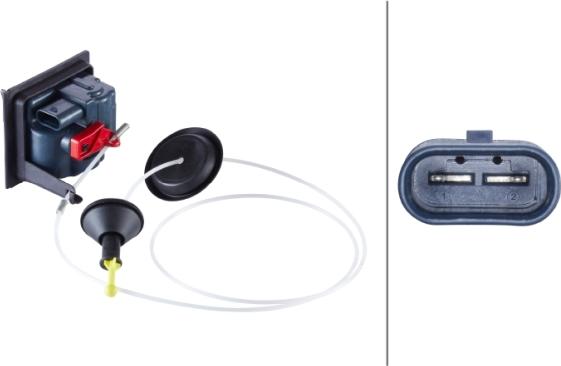 HELLA 6NW 358 159-061 - Актуатор, центральный замок abcparts.ee