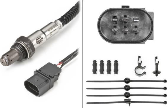 HELLA 6PA 009 166-851 - Лямбда-зонд, датчик кислорода abcparts.ee