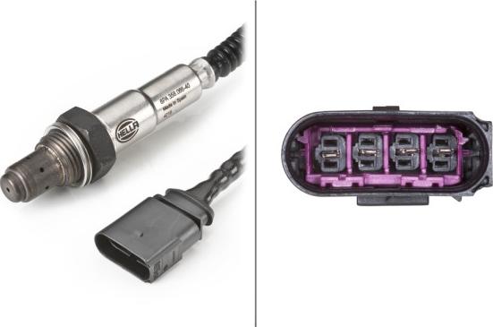 HELLA 6PA 358 066-401 - Лямбда-зонд, датчик кислорода abcparts.ee