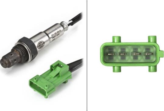 HELLA 6PA 358 066-261 - Лямбда-зонд, датчик кислорода abcparts.ee