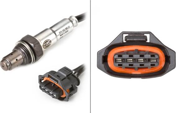 HELLA 6PA 358 066-231 - Лямбда-зонд, датчик кислорода abcparts.ee