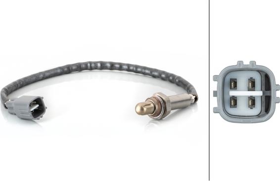 HELLA 6PA 358 103-411 - Лямбда-зонд, датчик кислорода abcparts.ee