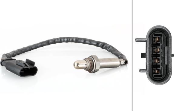 HELLA 6PA 358 103-531 - Лямбда-зонд, датчик кислорода abcparts.ee