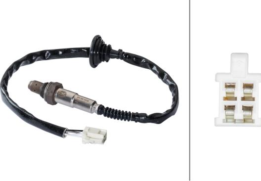 HELLA 6PA 358 103-061 - Лямбда-зонд, датчик кислорода abcparts.ee