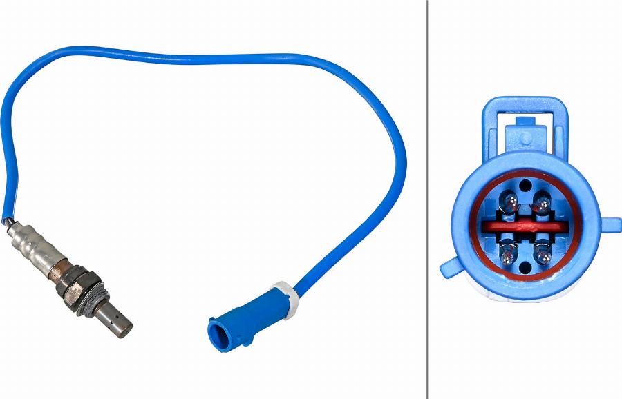 HELLA 6PA 358 221-461 - Лямбда-зонд, датчик кислорода abcparts.ee