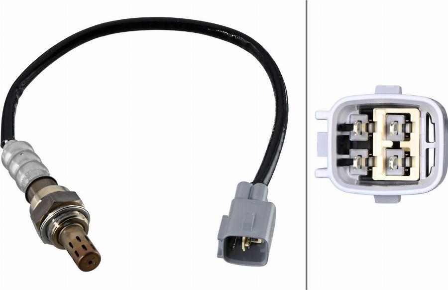 HELLA 6PA 358 221-541 - Лямбда-зонд, датчик кислорода abcparts.ee