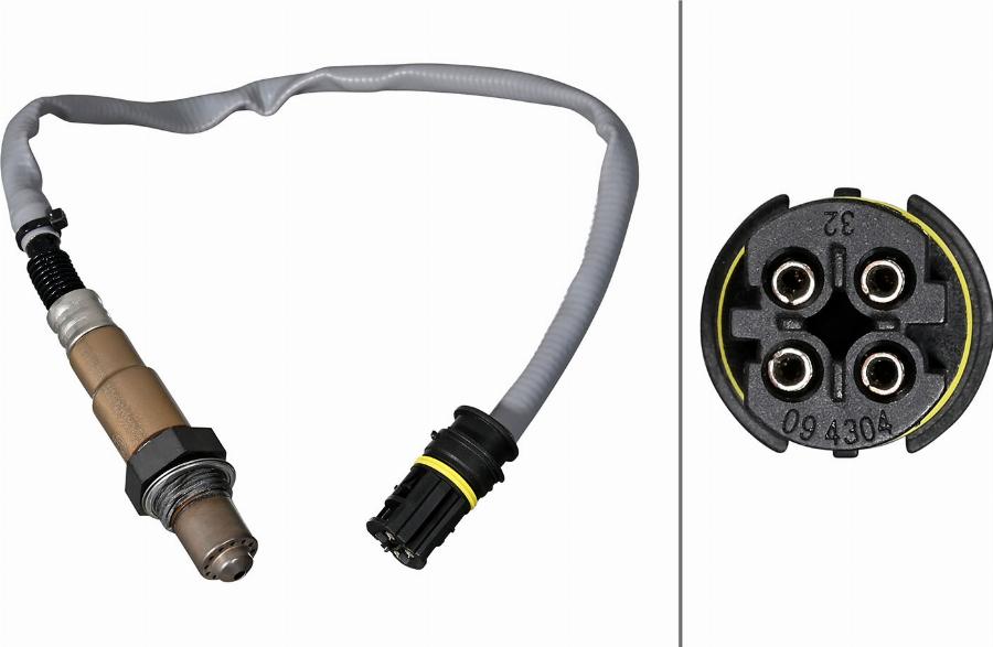 HELLA 6PA 358 221-501 - Лямбда-зонд, датчик кислорода abcparts.ee