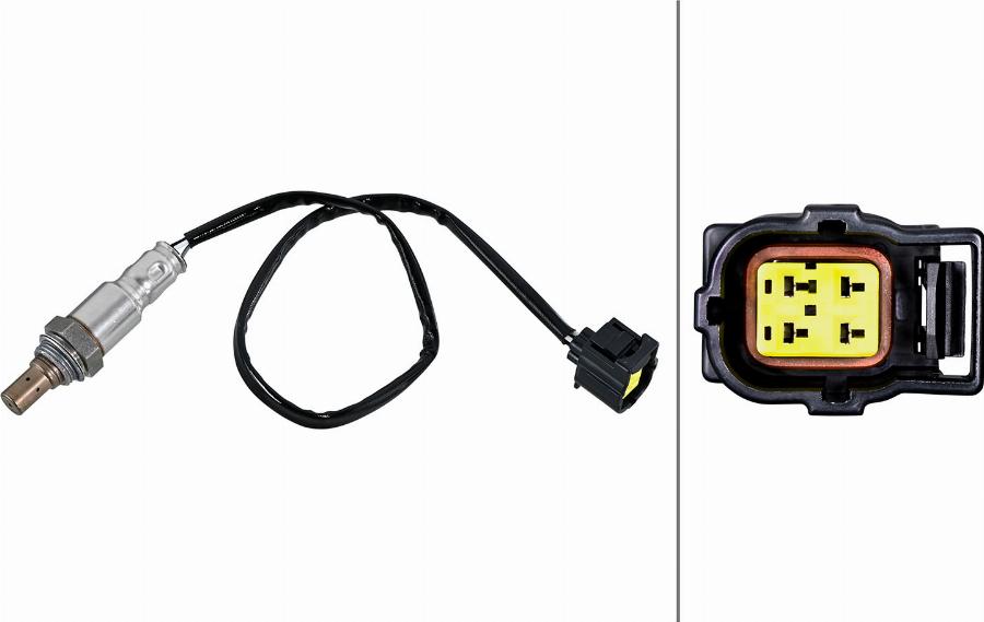 HELLA 6PA 358 221-571 - Лямбда-зонд, датчик кислорода abcparts.ee