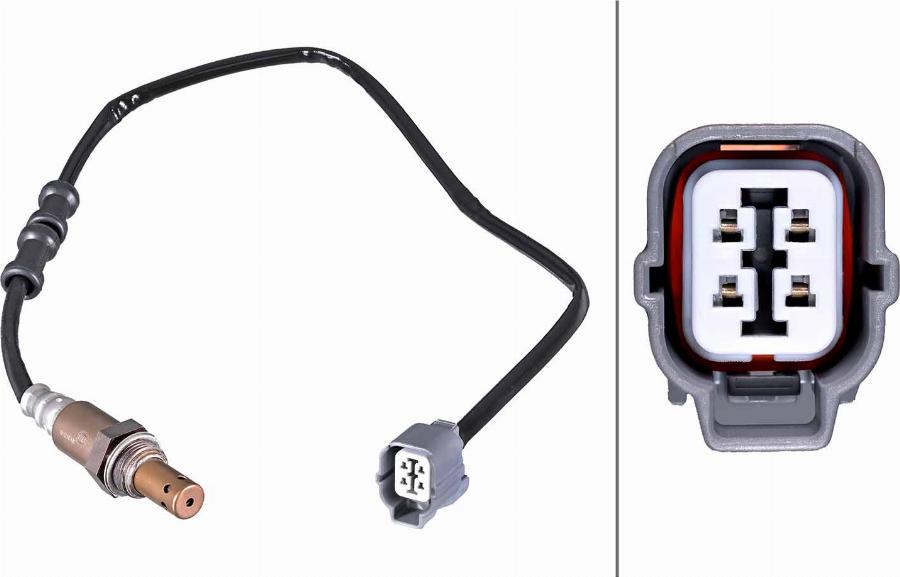 HELLA 6PA 358 221-651 - Лямбда-зонд, датчик кислорода abcparts.ee