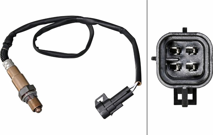 HELLA 6PA 358 221-061 - Лямбда-зонд, датчик кислорода abcparts.ee