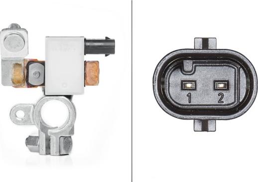 HELLA 6PK 010 557-901 - Датчик, управление аккумуляторной батареей abcparts.ee