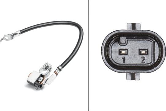 HELLA 6PK 010 394-901 - Датчик, управление аккумуляторной батареей abcparts.ee