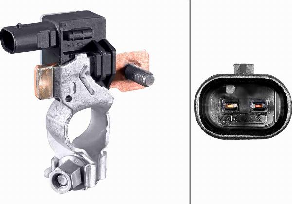 HELLA 6PK 012 767-371 - Датчик, управление аккумуляторной батареей abcparts.ee