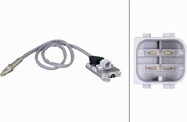 HELLA 6PN 358 186-501 - NOx-датчик, впрыск карбамида abcparts.ee