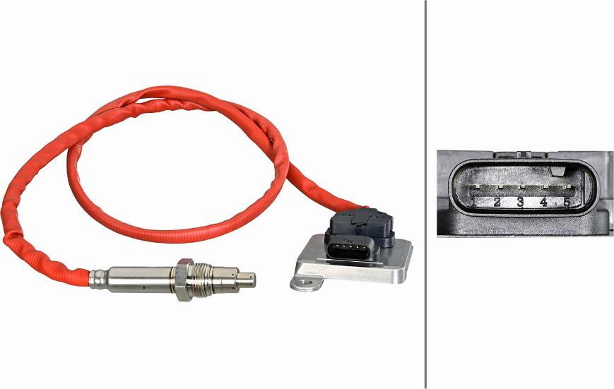 HELLA 6PN 358 307-081 - NOx-датчик, впрыск карбамида abcparts.ee