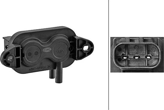 HELLA 6PP 009 409-691 - Andur, heitgaasisurve abcparts.ee