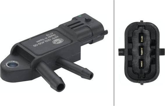 HELLA 6PP 009 409-091 - Датчик, давление выхлопных газов abcparts.ee