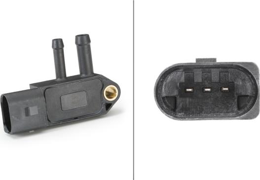 HELLA 6PP 009 409-261 - Датчик, давление выхлопных газов abcparts.ee
