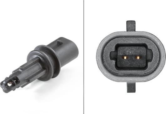 HELLA 6PP 009 400-761 - Датчик, температура впускаемого воздуха abcparts.ee