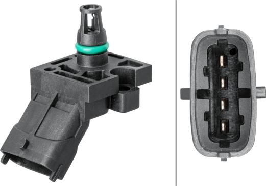 HELLA 6PP 013 112-041 - Датчик, давление во впускной трубе abcparts.ee