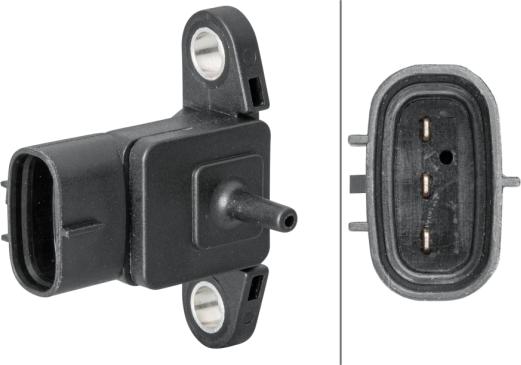 HELLA 6PP 358 152-101 - Датчик, давление наддува abcparts.ee