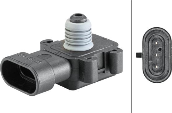 HELLA 6PP 358 152-131 - Датчик, давление наддува abcparts.ee