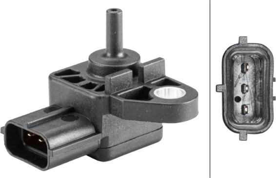 HELLA 6PP 358 152-291 - Датчик, давление наддува abcparts.ee