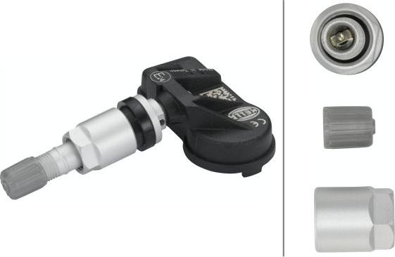 HELLA 6PP 358 139-021 - Датчик давления в шинах abcparts.ee