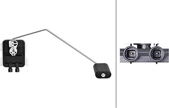 HELLA 6PR 358 187-401 - Датчик, уровень топлива abcparts.ee