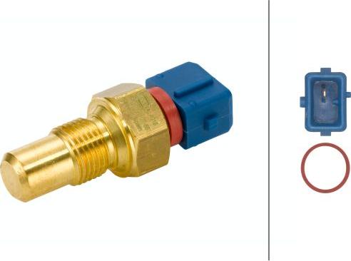 HELLA 6PT 009 107-681 - Датчик, температура масла abcparts.ee