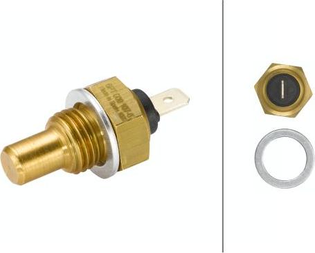 HELLA 6PT 009 107-671 - Датчик, температура масла abcparts.ee