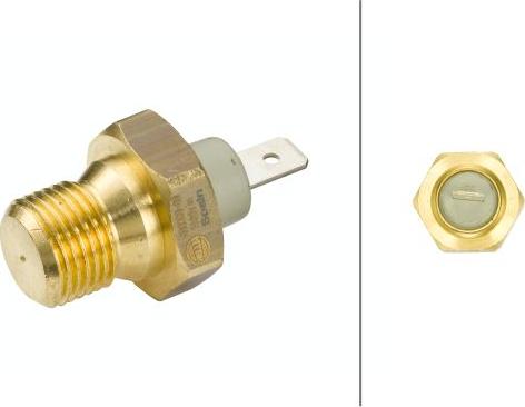 HELLA 6PT 009 309-691 - Датчик температуры ОЖ, охлаждающей жидкости abcparts.ee
