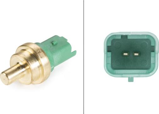 HELLA 6PT 009 309-031 - Датчик температуры ОЖ, охлаждающей жидкости abcparts.ee