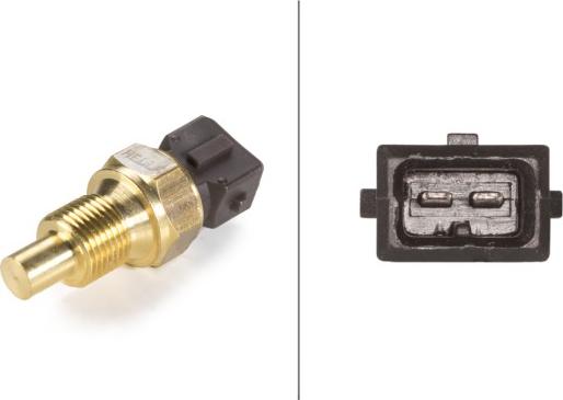 HELLA 6PT 009 309-121 - Датчик температуры ОЖ, охлаждающей жидкости abcparts.ee