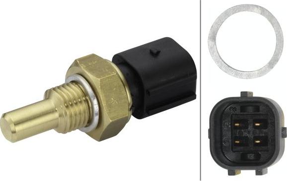 HELLA 6PT 009 309-251 - Датчик температуры ОЖ, охлаждающей жидкости abcparts.ee