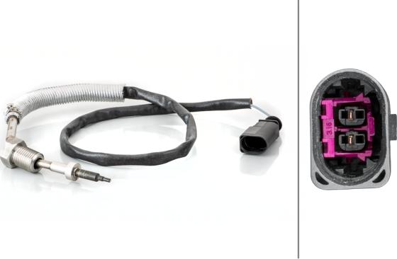 HELLA 6PT 014 495-101 - Датчик, температура выхлопных газов abcparts.ee