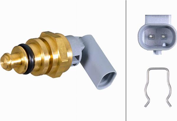 HELLA 6PT 358 385-601 - Датчик температуры ОЖ, охлаждающей жидкости abcparts.ee