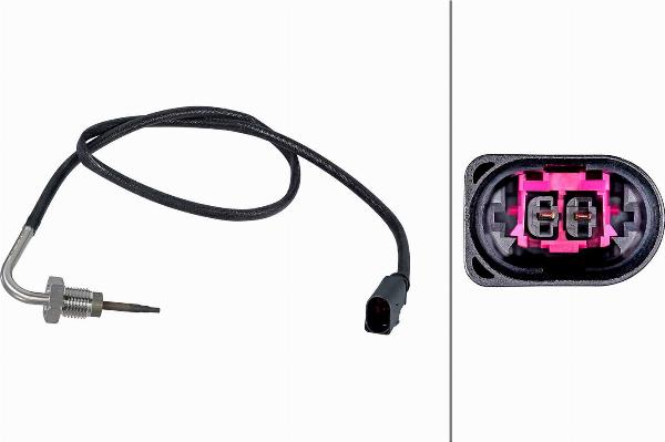 HELLA 6PT358226451 - Датчик, температура выхлопных газов abcparts.ee