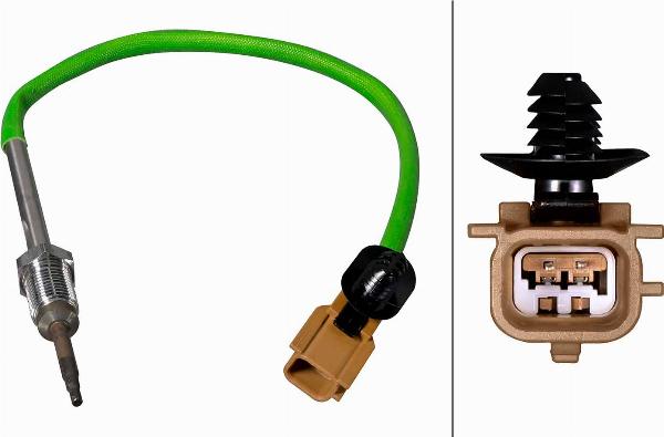 HELLA 6PT 358 226-461 - Датчик, температура выхлопных газов abcparts.ee