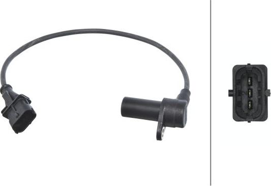HELLA 6PU 009 163-811 - Датчик положения Коленвала, RPM abcparts.ee