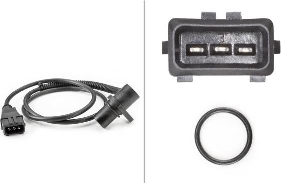 HELLA 6PU 009 163-831 - Датчик положения Коленвала, RPM abcparts.ee