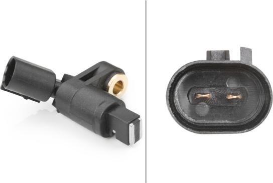 HELLA 6PU 009 106-091 - ABS датчик, частота вращения колеса abcparts.ee