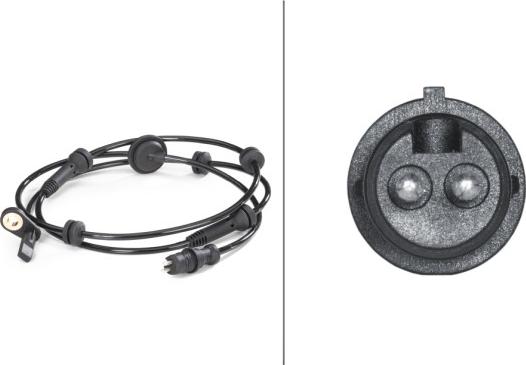 HELLA 6PU 009 106-781 - ABS датчик, частота вращения колеса abcparts.ee