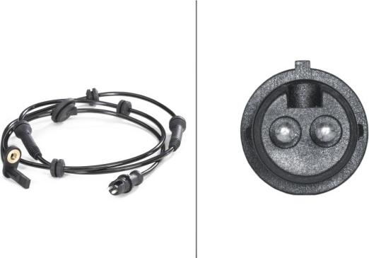HELLA 6PU 009 106-771 - ABS датчик, частота вращения колеса abcparts.ee