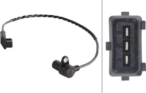 HELLA 6PU 009 110-531 - Датчик положения Коленвала, RPM abcparts.ee