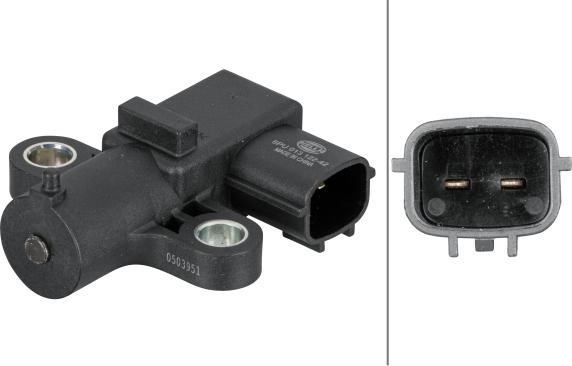 HELLA 6PU 013 122-421 - Датчик положения Коленвала, RPM abcparts.ee