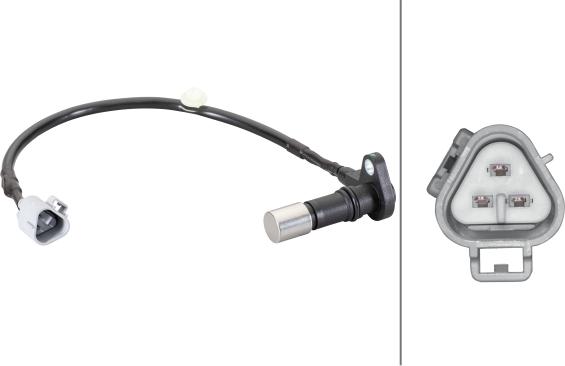 HELLA 6PU 013 122-771 - Датчик положения Коленвала, RPM abcparts.ee