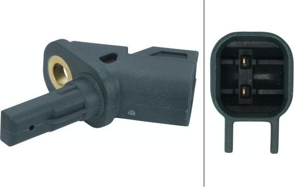 HELLA 6PU 012 039-981 - ABS датчик, частота вращения колеса abcparts.ee